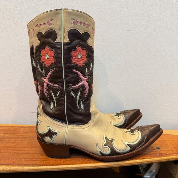 GORGEOUS Vintage Old Gringo Cowboy Boots - Picture 7 of 7
